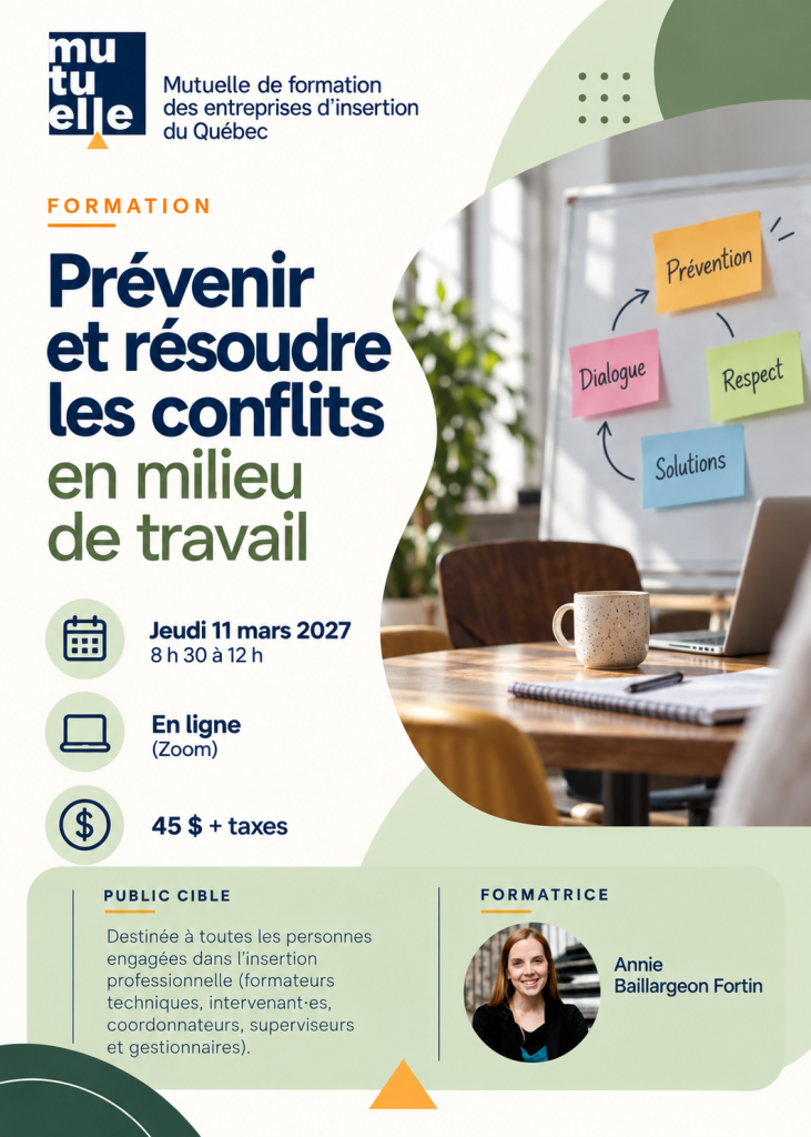 Prévenir et résoudre les conflits en milieu de travail
