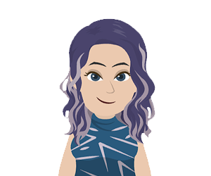 Portrait de Janis la propriétaire.