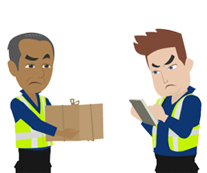 Illustration de conflit.